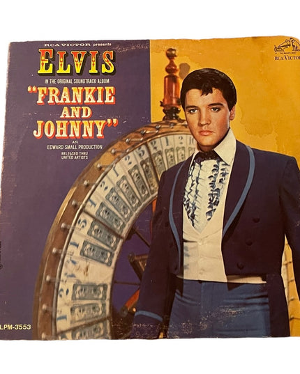 Elvis Presley Frankie & Johnny Record Album LP vinyl