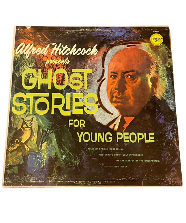 Vintage Alfred Hitchcock Ghost Stories LP Vinyl Record