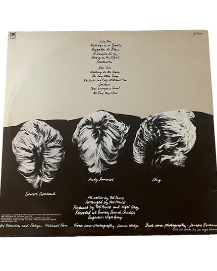 The Police ‎Vinyl Reggatta De Blanc 1979 Record LP