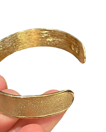 Charles Garnier 18k Plt Sterling silver 925 Constellation Bangle CUFF