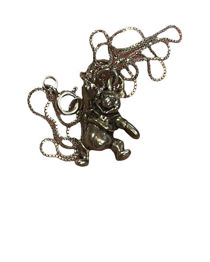 Sterling 925 Disney Winnie the Pooh Pendant necklace
