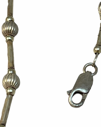 Sterling silver bead bracelet 925