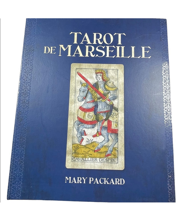 Tarot De Marseille Large Tarot cards box Set out of print Mary Packard