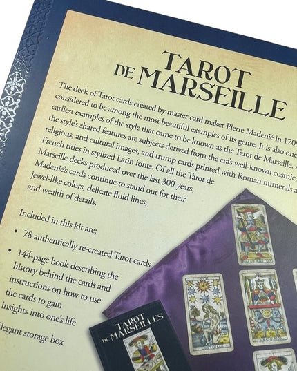 Tarot De Marseille Large Tarot cards box Set out of print Mary Packard