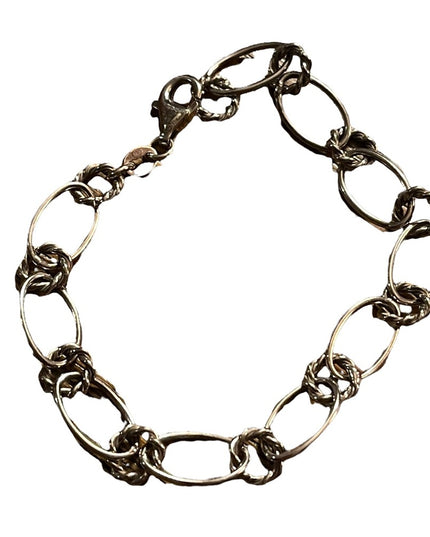 Sterling silver 925 Link bracelet charm