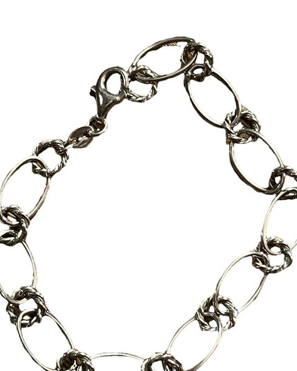 Sterling silver 925 Link bracelet charm