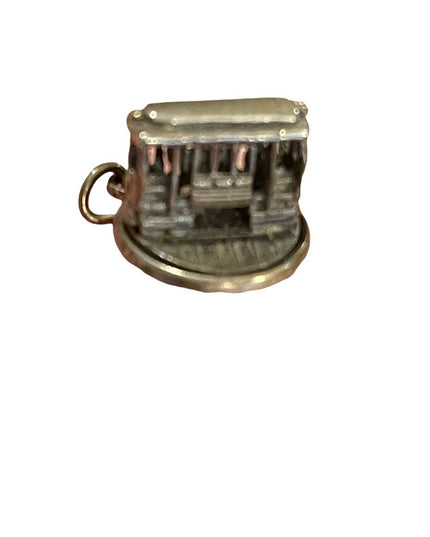 Vintage San Francisco Cable Car Sterling silver 925 charm pendant