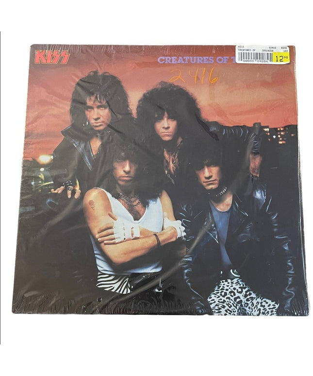 Kiss Creatures of the Night 1982 Polygram in plastic wrap record album LP RARE
