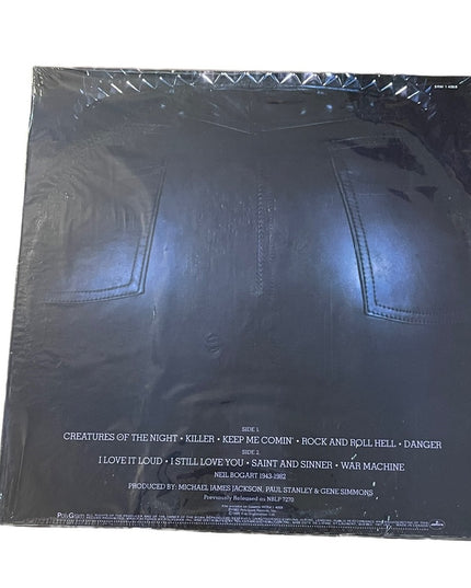 Kiss Creatures of the Night 1982 Polygram in plastic wrap record album LP RARE
