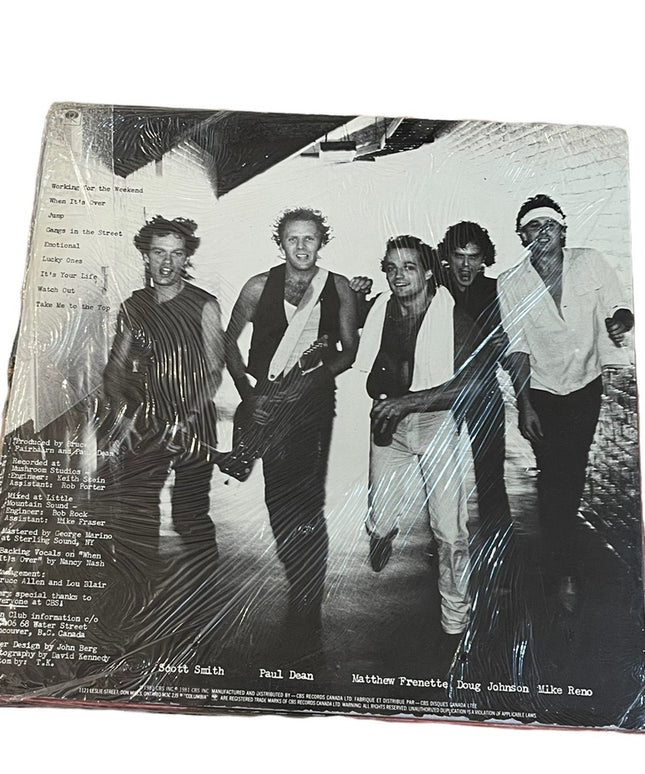 Loverboy Get Lucky 1981 Columbia LP Record Album vintage