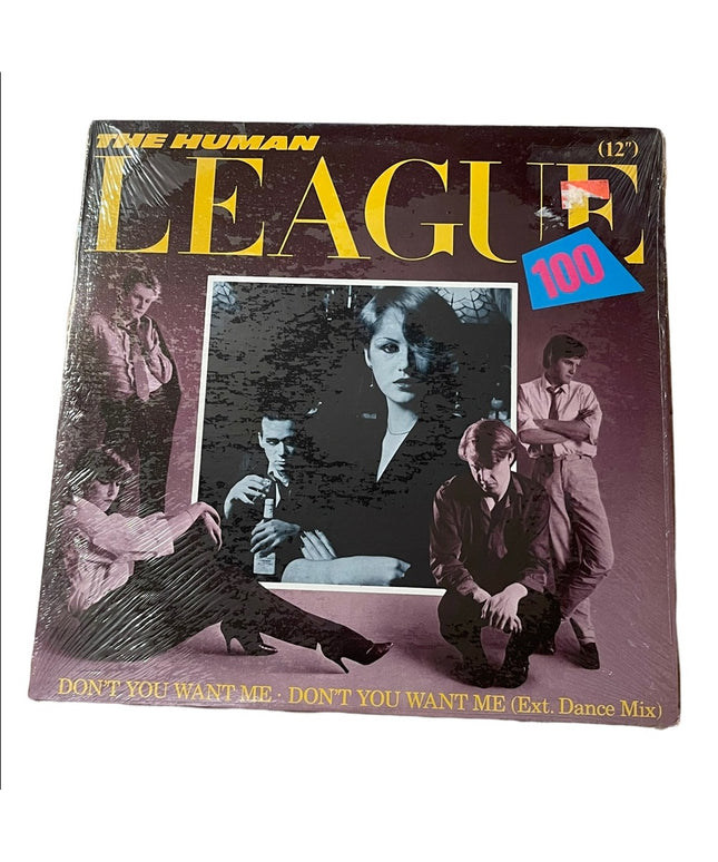 The Human League Don't You Want Me Vinyl 12" Single Virgin 1981 Record Album