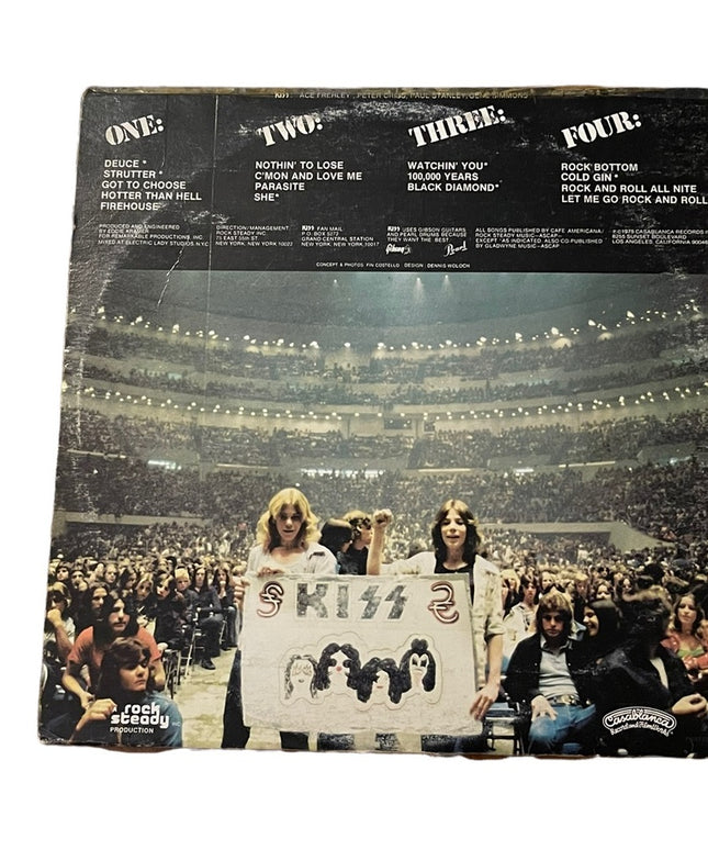 Kiss Alive 1975 Casablanca 2 Record Album LP Vinyl Vintage