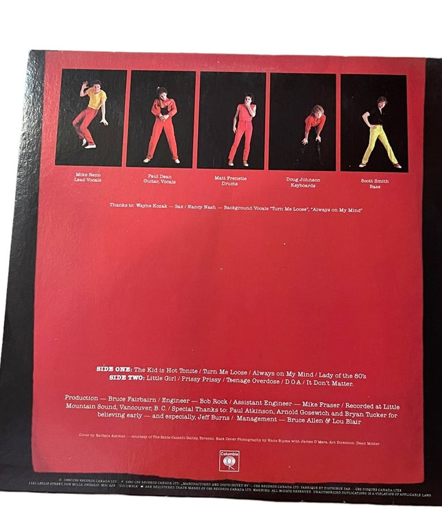 Loverboy Loverboy self-titled vinyl record album LP vintage 1980