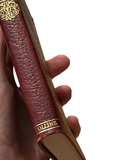 Antique Collins UK Red Leather The Son Of Porthos Alexander Dumas Book 1920