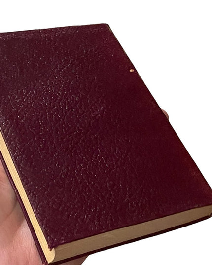 Antique Collins UK Red Leather The Son Of Porthos Alexander Dumas Book 1920