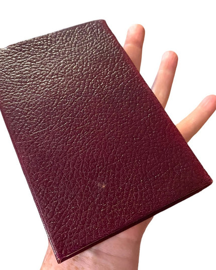 Antique Collins UK 1920 Red Leather Louise De La Valliere Alexander Dumas Book