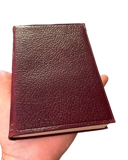 Antique Collins UK 1920 Red Leather Louise De La Valliere Alexander Dumas Book