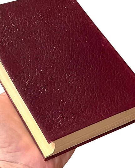 Antique UK Collins Red Leather 1920 David Copperfield Charles Dickens gold let