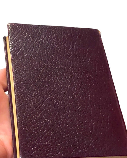 Antique 1920 UK Collins Red Leather Book Oliver Twist Charles Dickens Gold let