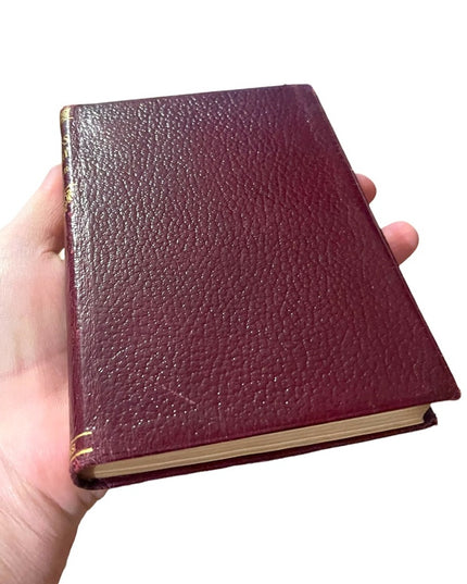 Antique Collims UK Red Leather 1920 The Countess De Charney Alexander Dumas Book