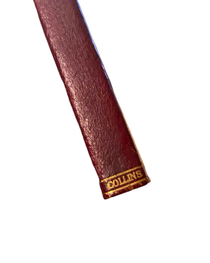 Antique 1920 Red Leather UK Collins Our Mutual Friend Vol 2 Charles Dickens gold