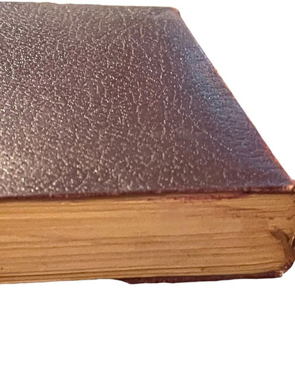 Antique 1920 UK Collins Red leather book The Pickwick Papers Charles Dickens