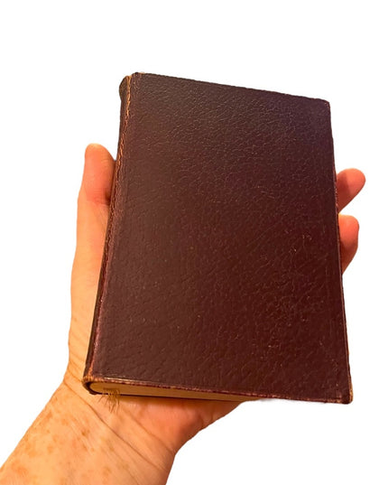 Antique 1908 Red Leather Collins UK Martin Chuzzlewit Charles Dickens gold let