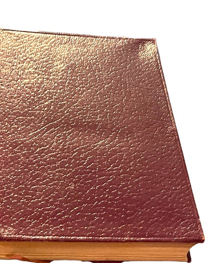 Antique 1920 Red Leather UK Collins A Childs History of England Charles Dickens