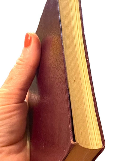 Antique 1920 Red Leather UK Collins A Childs History of England Charles Dickens