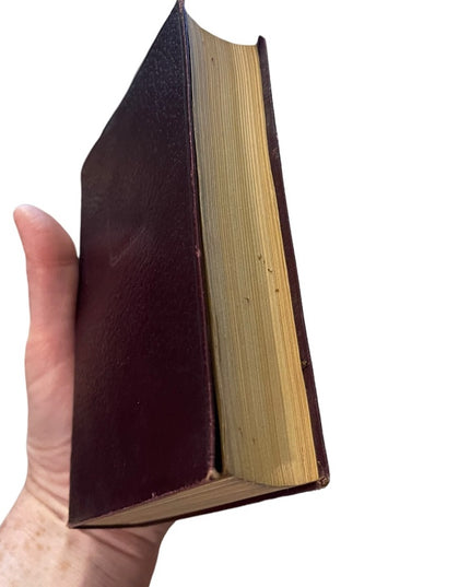 Antique 1920 Red Leather UK Collins David Copperfield Charles Dickens Book
