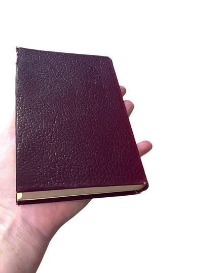 Antique 1920 Collins Red Leather Book The Heart of Midlothian Sir Walter Scott