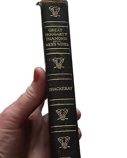 Antique 1899 Oxford The Great Hoggarty Diamond Mrns Wives Thackery Book