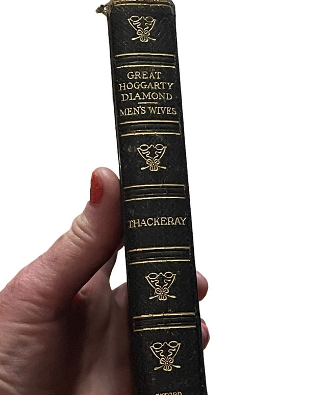 Antique 1899 Oxford The Great Hoggarty Diamond Mrns Wives Thackery Book