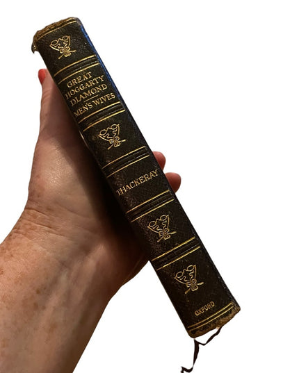 Antique 1899 Oxford The Great Hoggarty Diamond Mrns Wives Thackery Book