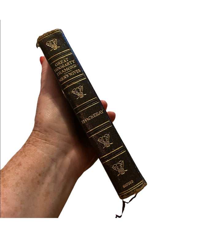 Antique 1899 Oxford The Great Hoggarty Diamond Mrns Wives Thackery Book