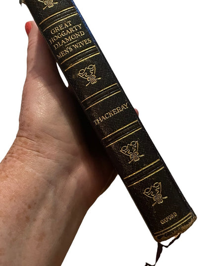 Antique 1899 Oxford The Great Hoggarty Diamond Mrns Wives Thackery Book