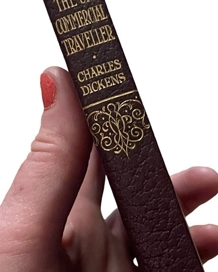 Antique 1920 Collins UK The Uncommercial Traveler Charles Dickens book