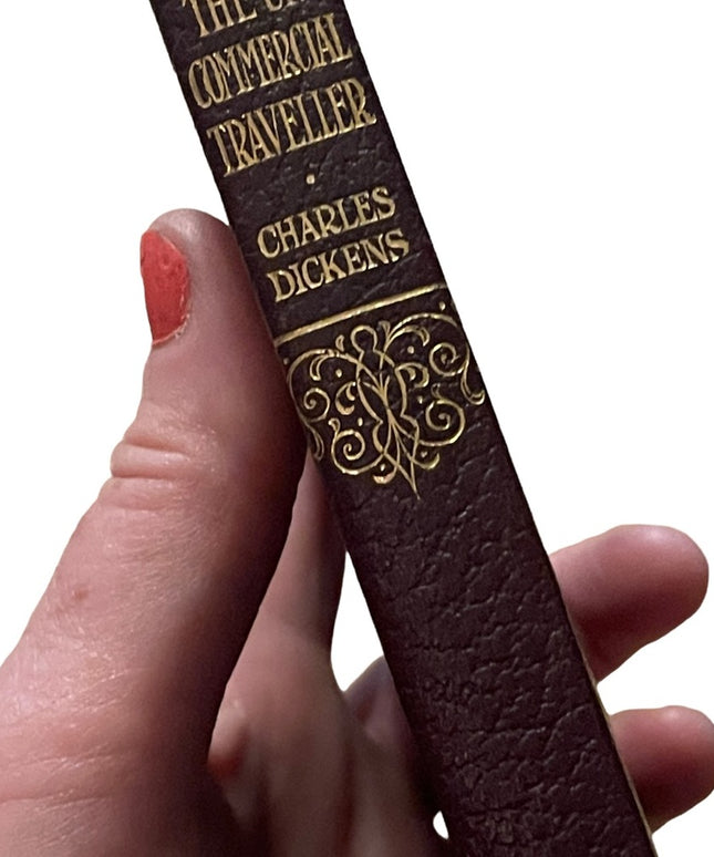 Antique 1920 Collins UK The Uncommercial Traveler Charles Dickens book