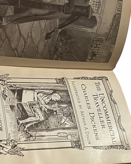Antique 1920 Collins UK The Uncommercial Traveler Charles Dickens book