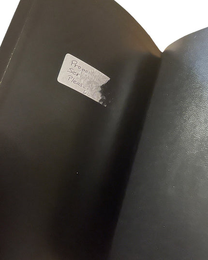 King James Black leather cover bible 1990 Giant Print version