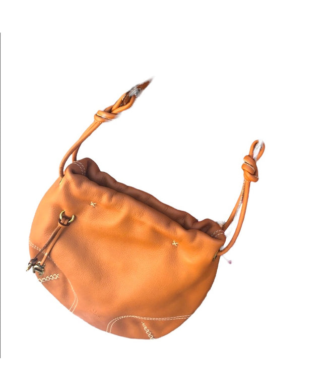 Aigner Tan Leather shoulder purse 👜 NWOT Brown tan New