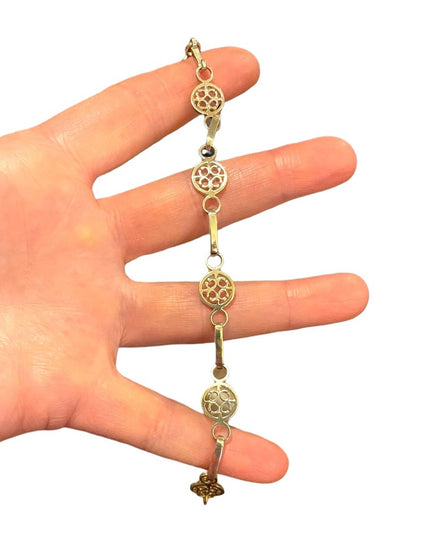 Vintage Sterling Silver 925 Saint Magnus bracelet - Ola Gorie European