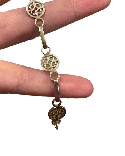 Vintage Sterling Silver 925 Saint Magnus bracelet - Ola Gorie European
