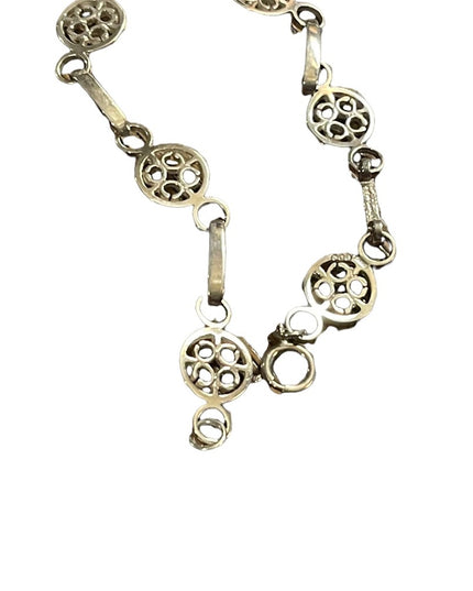 Vintage Sterling Silver 925 Saint Magnus bracelet - Ola Gorie European