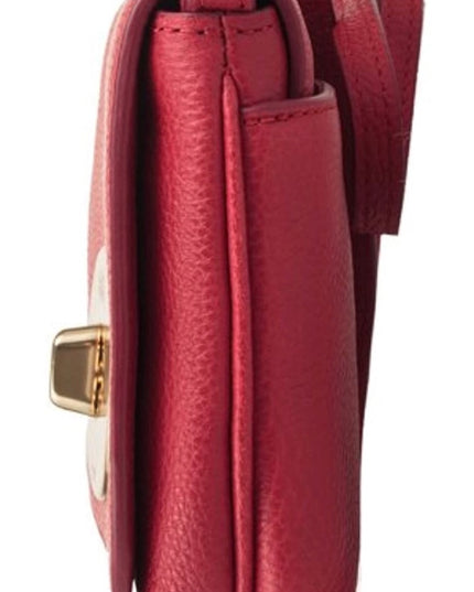 NEW Coach F52896 Crossbody Shoulder Bag RED Leather