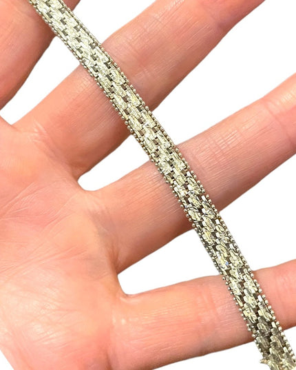 Sterling silver 925 Italy Riccio Bracelet Womens