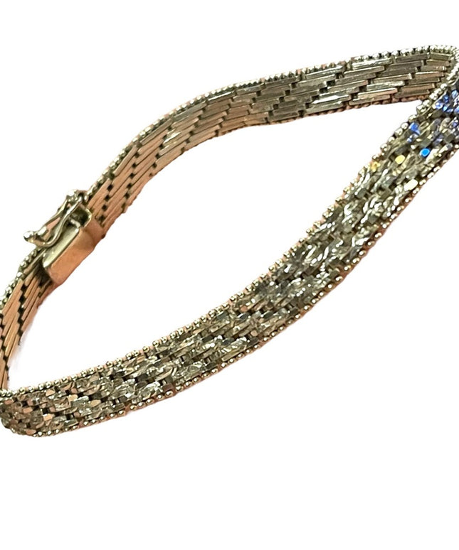 Sterling silver 925 Italy Riccio Bracelet Womens
