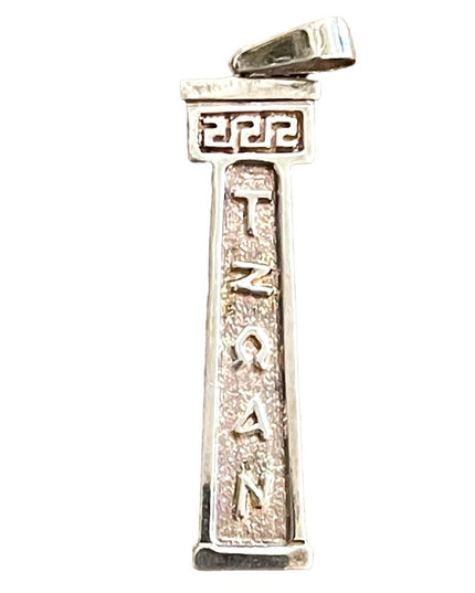 Vintage Sterling silver imported “Joanne” Egyptian pendant Egypt Hyroglyphs