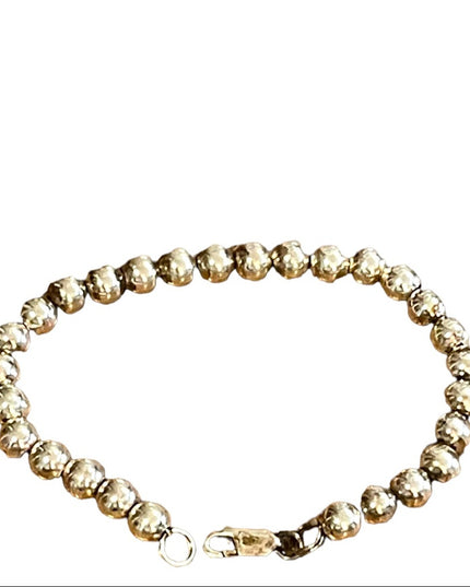 Sterling silver 925 Bead bracelet 6.3mm