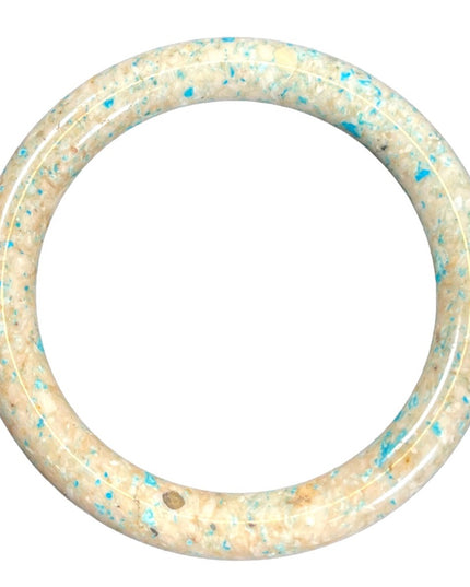 Lovely solid Kyanite stone bangle heavy